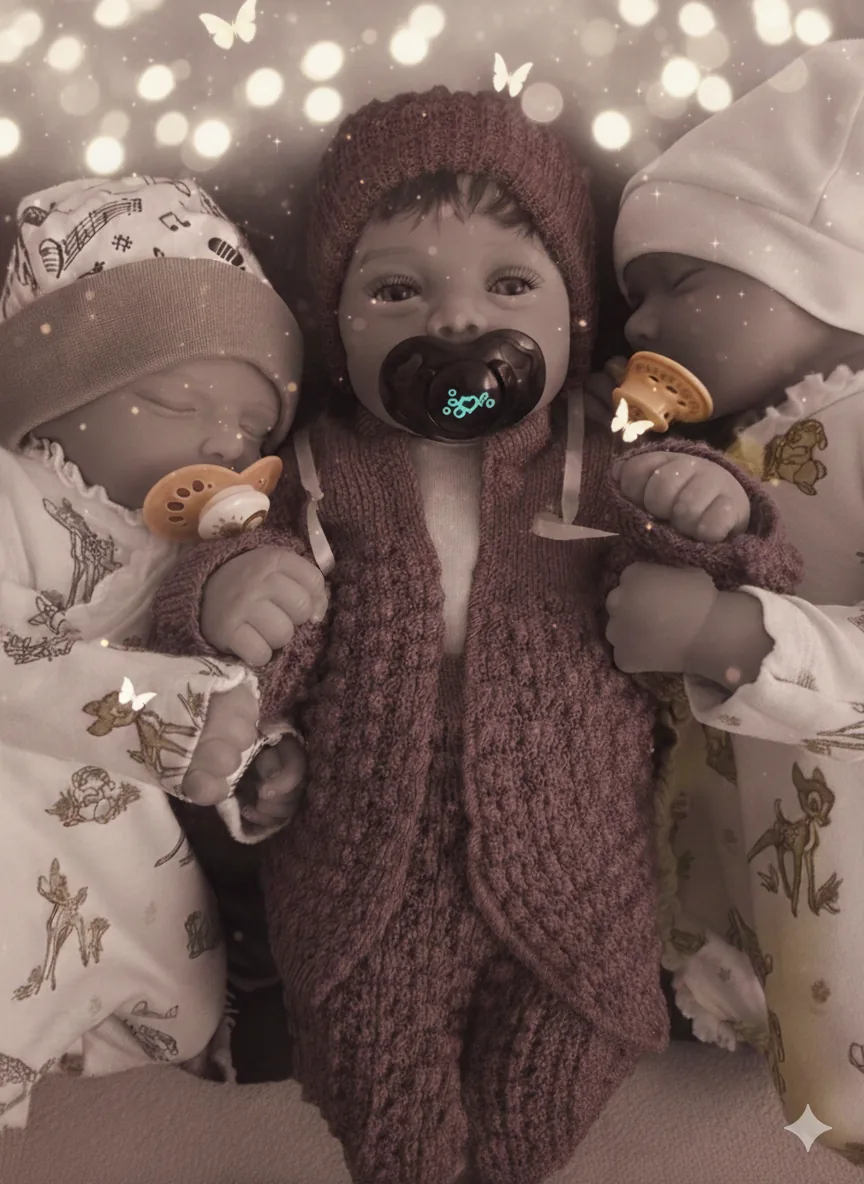 Ukázka úpravy fotografií reborn panenky 73